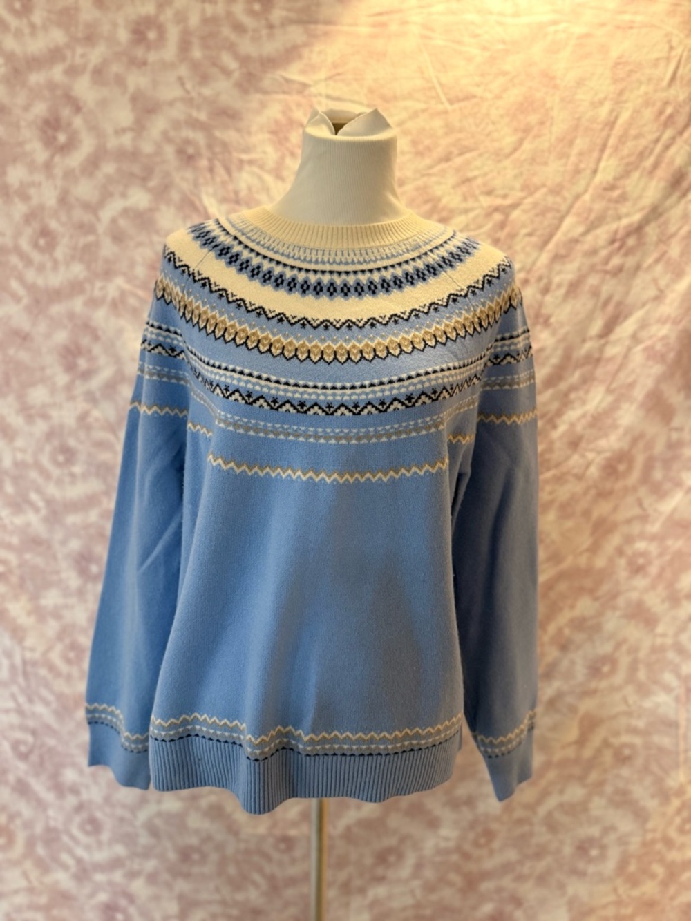 Fair Isle Cashmere Sweater